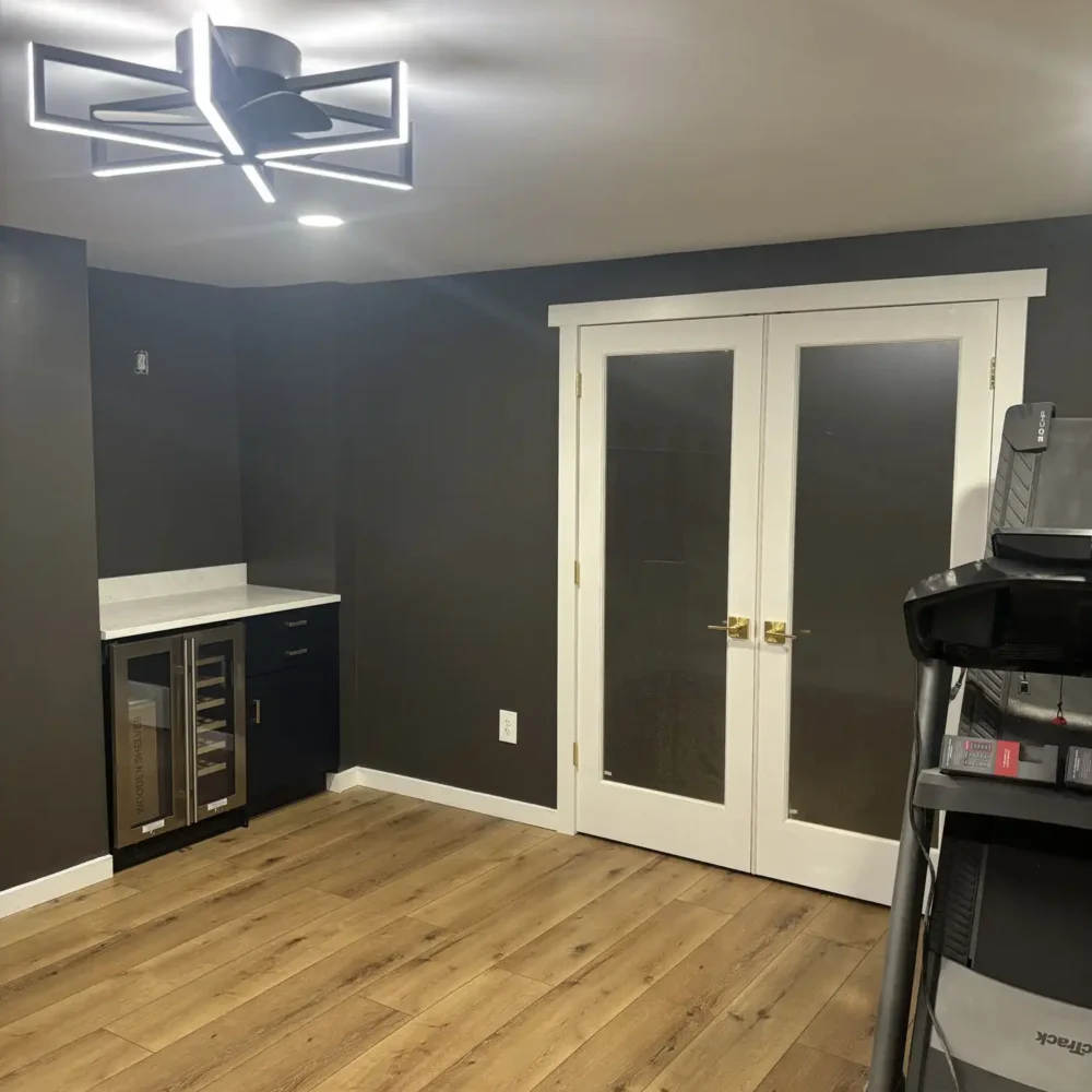 New Lighting Fixture in a Midwest Home